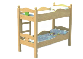 哪些材質更適宜用來制作幼兒園床？